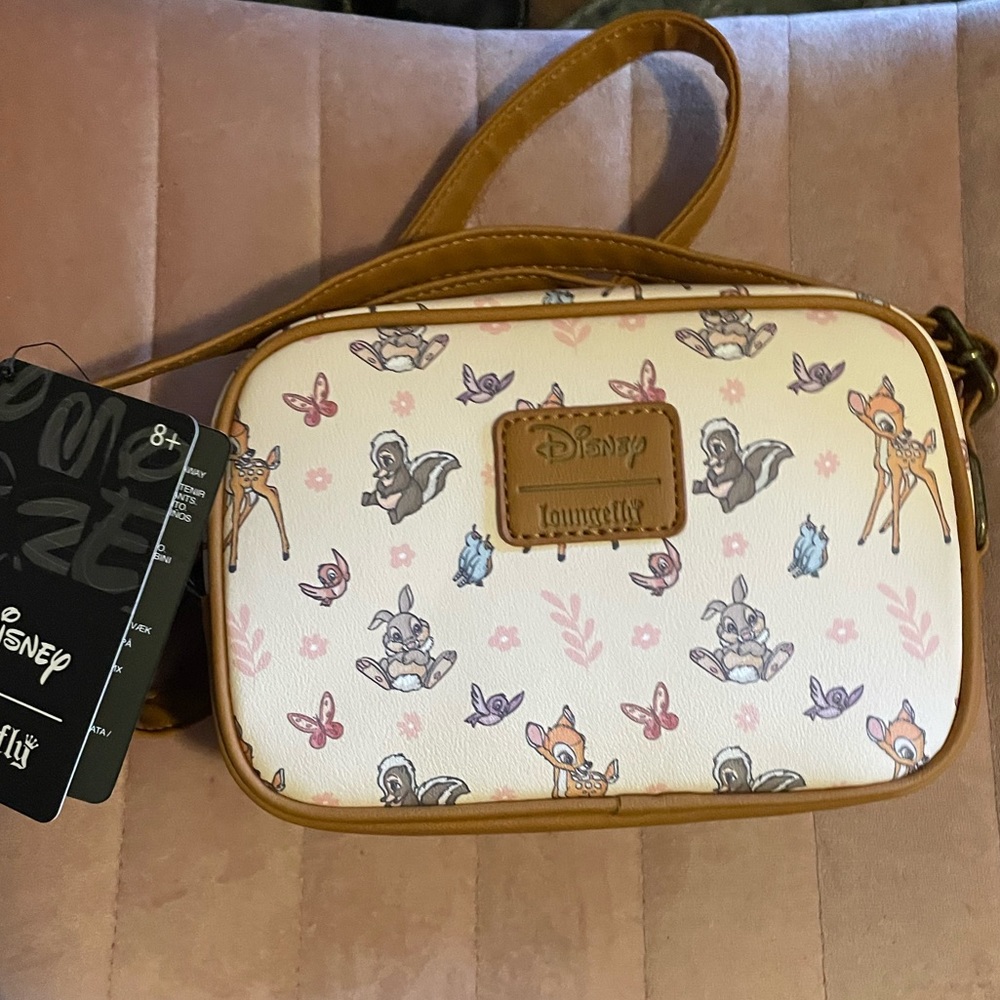 Loungefly Bambi and friends crossbody bag NWT